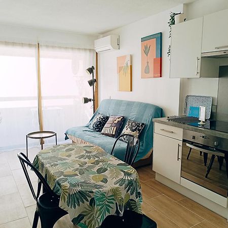 2 pièces climatisé avec balcon dans le vieil Antibes, résidence moderne avec ascenseur Exterior foto