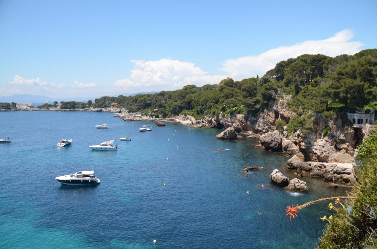 2 pièces climatisé avec balcon dans le vieil Antibes, résidence moderne avec ascenseur Exterior foto