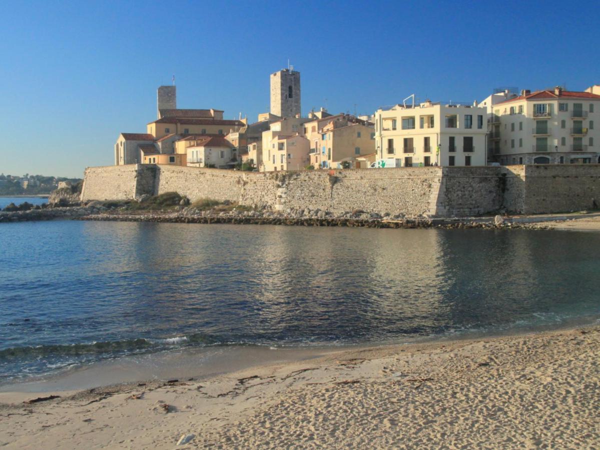 2 pièces climatisé avec balcon dans le vieil Antibes, résidence moderne avec ascenseur Exterior foto