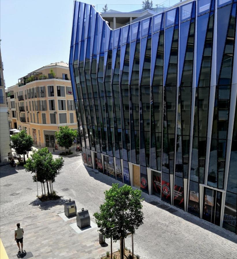 2 pièces climatisé avec balcon dans le vieil Antibes, résidence moderne avec ascenseur Exterior foto